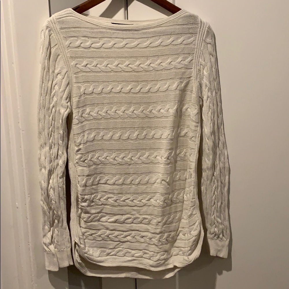 Lauren Ralph Lauren White Sweater